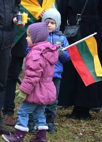 my kids at a protest